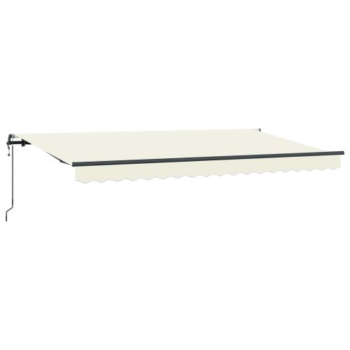 Сгъваем навес Крем 400 x 200 cm текстил