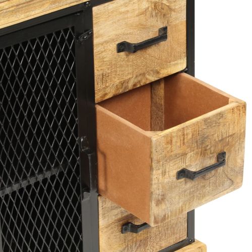 Сайдборд, 60x30x75 см, мангово дърво масив