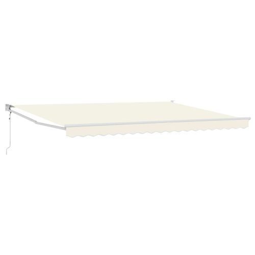 Електрически разтегателен навес Крем 4 x 2 m