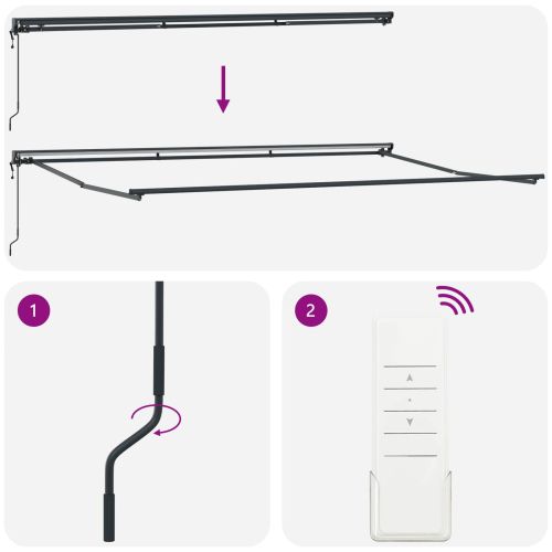 Рамка за сенник Зелен и жълт 500 × 300 cm