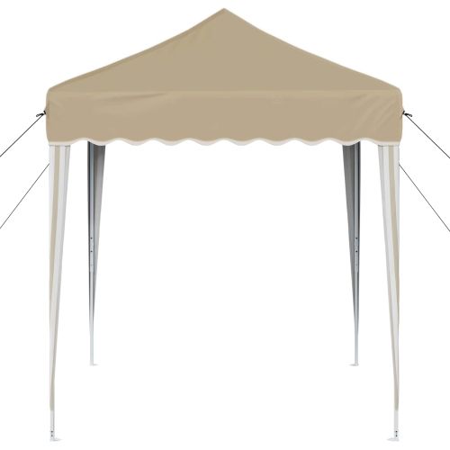 Поп-ъп парти палатка Крем 195 x 195 x 245 см Оксфордска тъкан