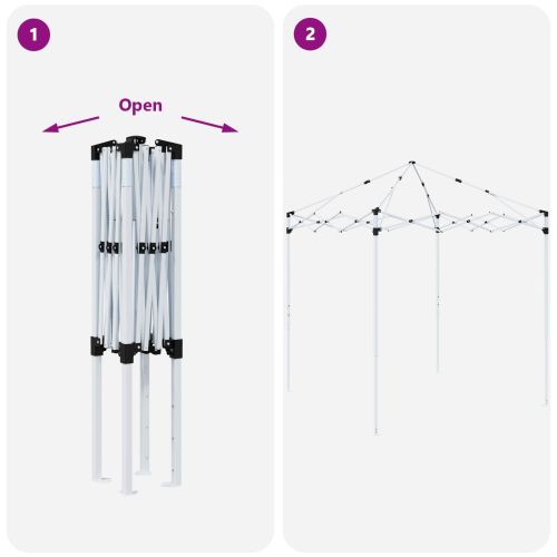 Поп-ъп парти палатка Антрацит 195 x 195 x 245 см