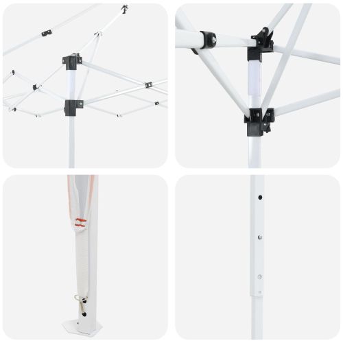 Поп-ъп парти палатка Теракота 195 x 195 x 245 см