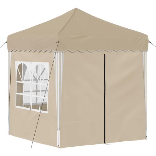 Поп-ъп парти палатка Крем 195 x 195 x 245 см