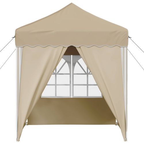 Поп-ъп парти палатка Крем 195 x 195 x 245 см