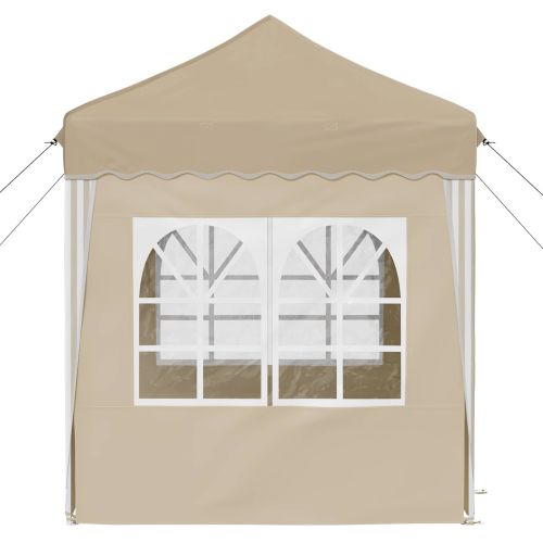 Поп-ъп парти палатка Крем 195 x 195 x 245 см