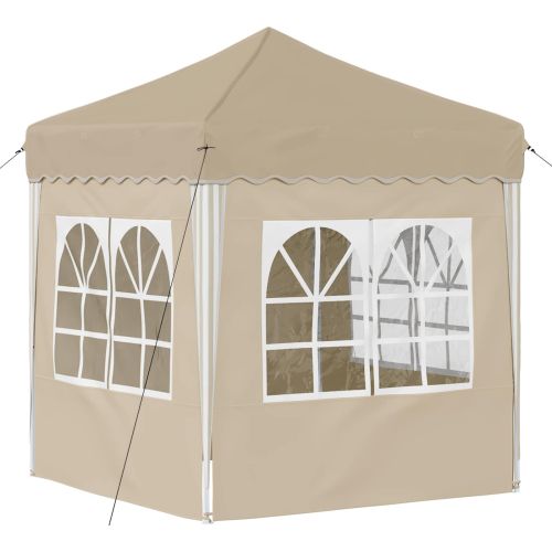 Поп-ъп парти палатка Крем 195 x 195 x 245 см