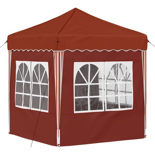 Поп-ъп парти палатка Теракота 195 x 195 x 245 см