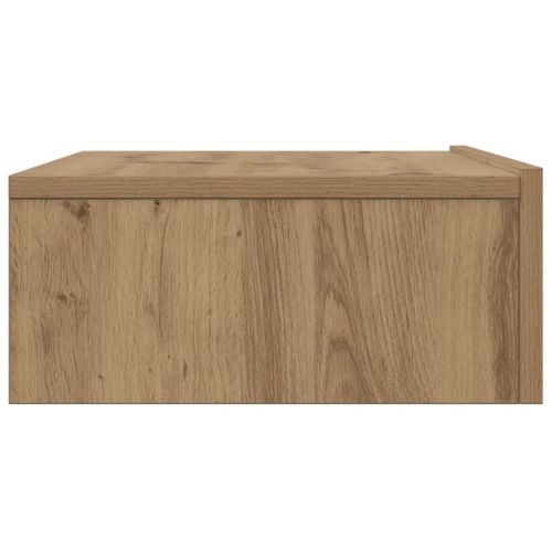 ТВ шкаф с LED светлини Artisan дъб 60x35x15,5 cm
