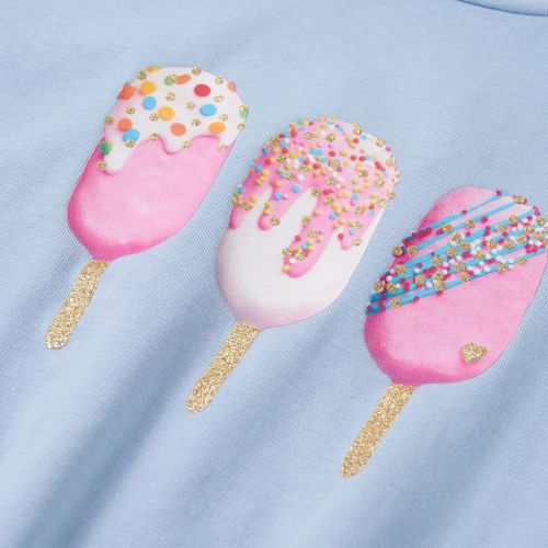 Детска тениска, синя, 128