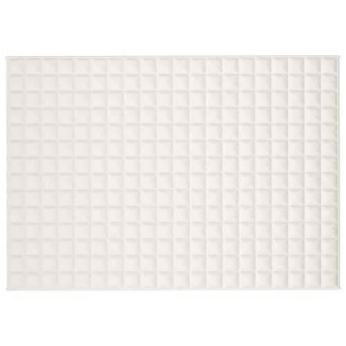 Утежнено одеяло светлокремаво 140x200 см 6 кг плат