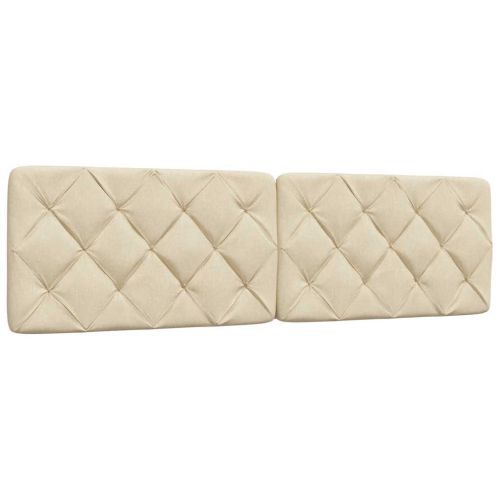 Легло с матрак, кремаво, 180x200 см, плат