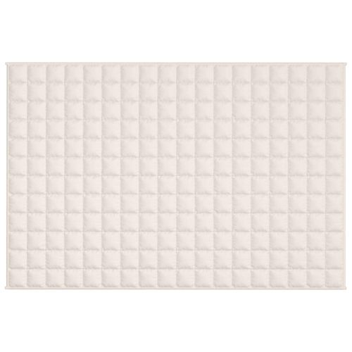 Утежнено одеяло светлокремаво 120x180 см 5 кг плат