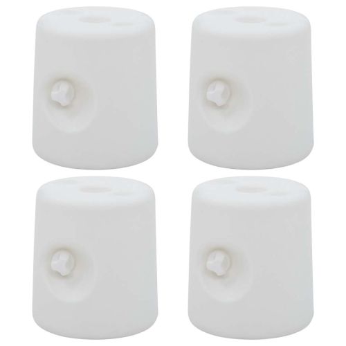 Баластни тежести за шатра, 4 бр, PE, бели