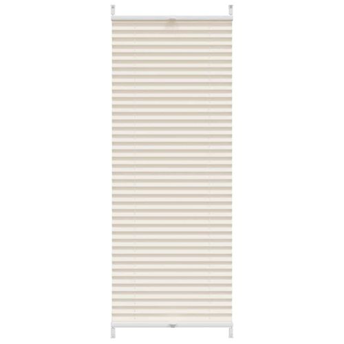 Плисирана щора 40 х 125 см, цвят крем