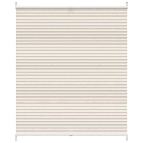 Плисирана щора 110 х 125 см, цвят крем