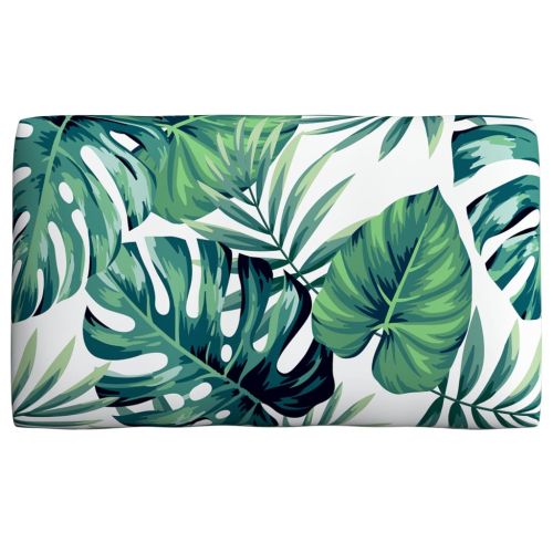 2-местен палетен диван с възглавници бор с черна импрегнация