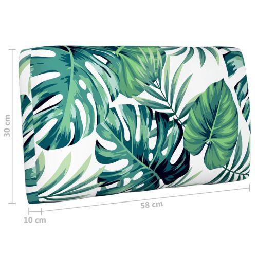 2-местен палетен диван/възглавници бор/меденокафява импрегнация