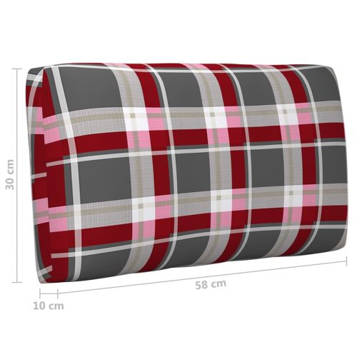 2-местен палетен диван с възглавници, бор с импрегнация