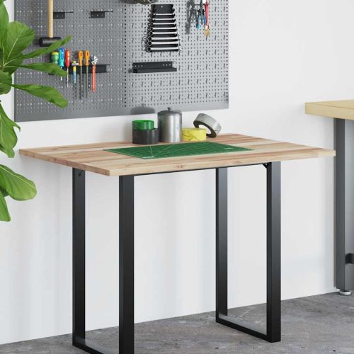 Плот за бюро, необработен, 120x70x2 см, масивно дърво акация