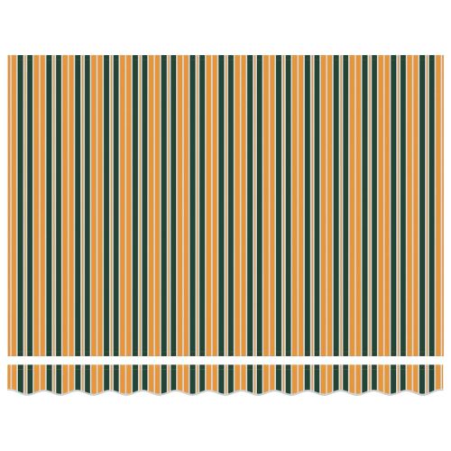 Сгъваем навес Зелен 250 x 200 cm текстил