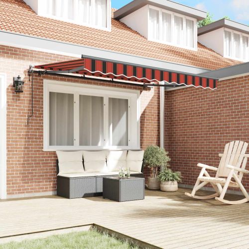 Сгъваем навес Оранжево 300 x 200 cm текстил