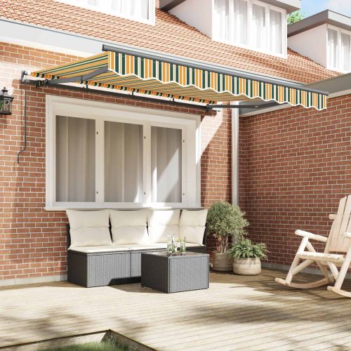 Сгъваем навес Зелен 300 x 200 cm текстил