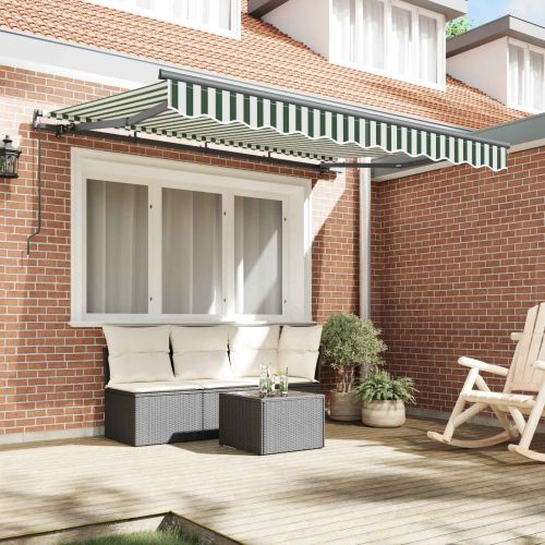 Сгъваем навес Зелен 300 x 200 cm текстил