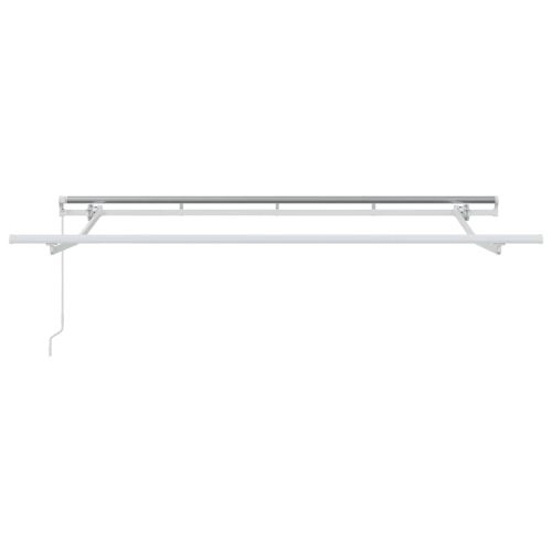 Сгъваем навес Светлосиво 350 x 200 cm текстил