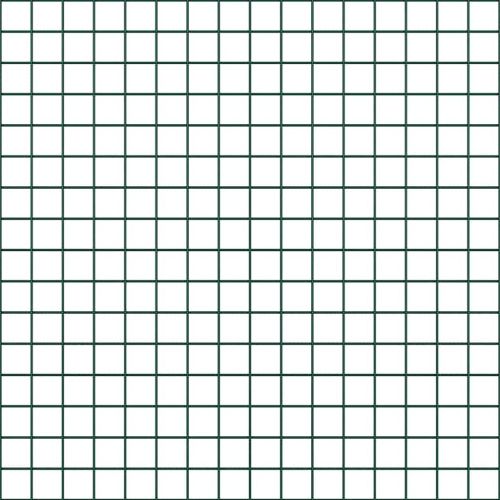 Стълб за ограда. Зелен 25 x 1,6 м (16 x 16 мм мрежа)