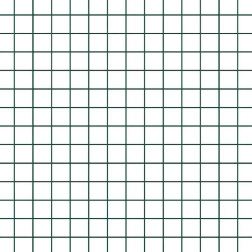 Стълб за ограда. Зелен 50 x 0,4 м (19 x 19 мм мрежа)