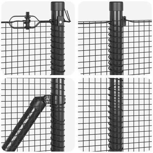 Стълб за ограда. Сиво
