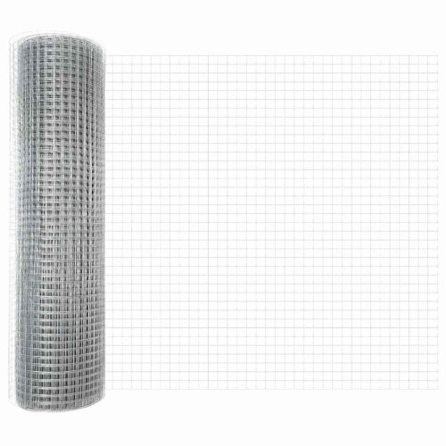 Стълб за ограда. Сребристо