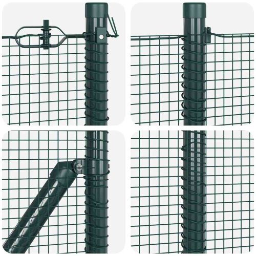 Стълб за ограда. Зелено