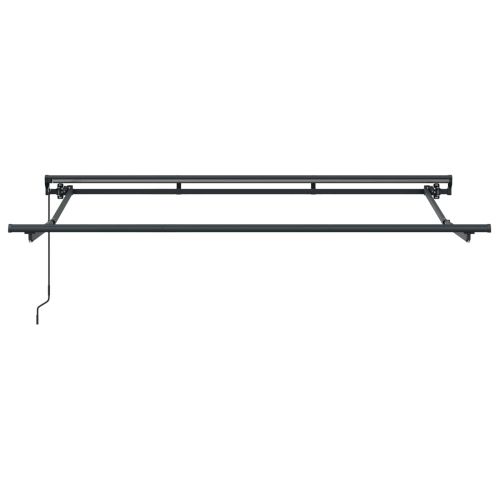 Ръчен сгъваем навес Зелен и бял 3,5 x 2 m