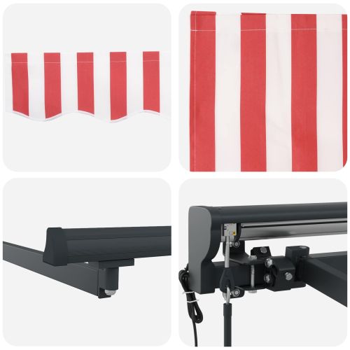 Електрически разтегателен навес 5 × 3,5 m