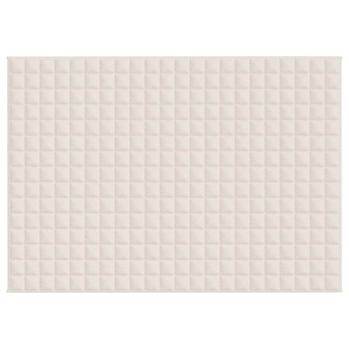 Утежнено одеяло светлокремаво 155x220 см 11 кг плат