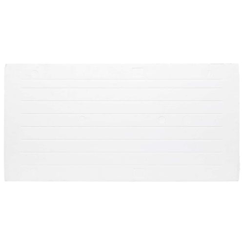 Стенни панели 10 pcs Червено и бяло 100 x 50 cm EPS пяна