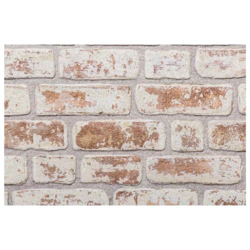 Стенни панели 10 pcs Червено и бяло 100 x 50 cm EPS пяна