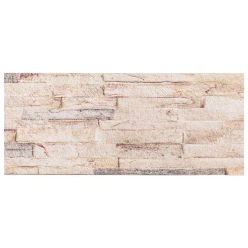 Стенни панели 10 pcs Бяло и червено 100 x 25 cm EPS пяна