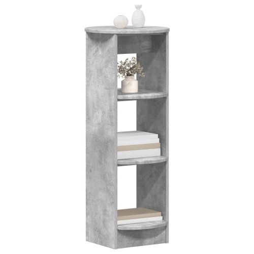 Страничен шкаф Бетонно Сиво 40 x 40 x 100 cm