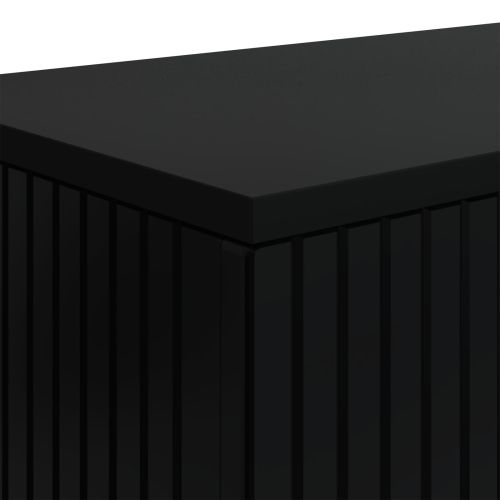 Конзолна маса Черен 155 x 29 x 74 см Инженерен дървен материал