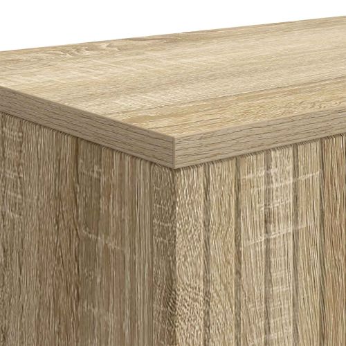 Конзолна маса На райета Сонома дъб 155 x 29 x 74 см