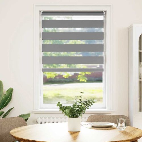 Зебра щора 70,9x120 см Ширина на плат 66,7 см сива