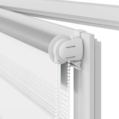 Зебра щора 70,9x120 см Ширина на плат 66,7 см бяла