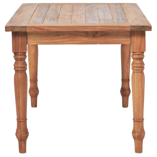 Маса за кафе Батавия тиково дърво 90x50x45 см