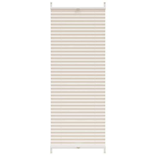 Плисирана щора 50 х 100 см, цвят крем