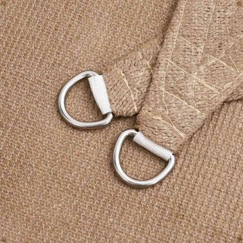 Платно-сенник, 160 г/м², таупе, 4x4x5,8 м, HDPE