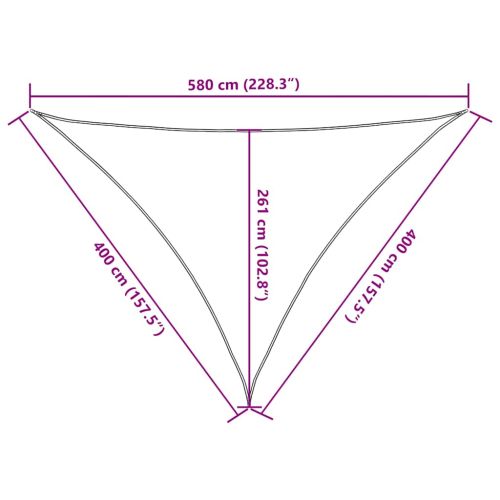 Платно-сенник, 160 г/м², таупе, 4x4x5,8 м, HDPE