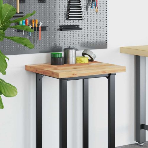 Плот за бюро, маслен финиш, 60x50x4 см, масивно дърво акация